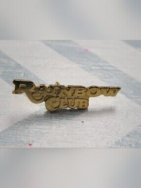 Vintage Rainbow Club & Casino Henderson NV Lapel Pin - No Maker's Mark - Mint